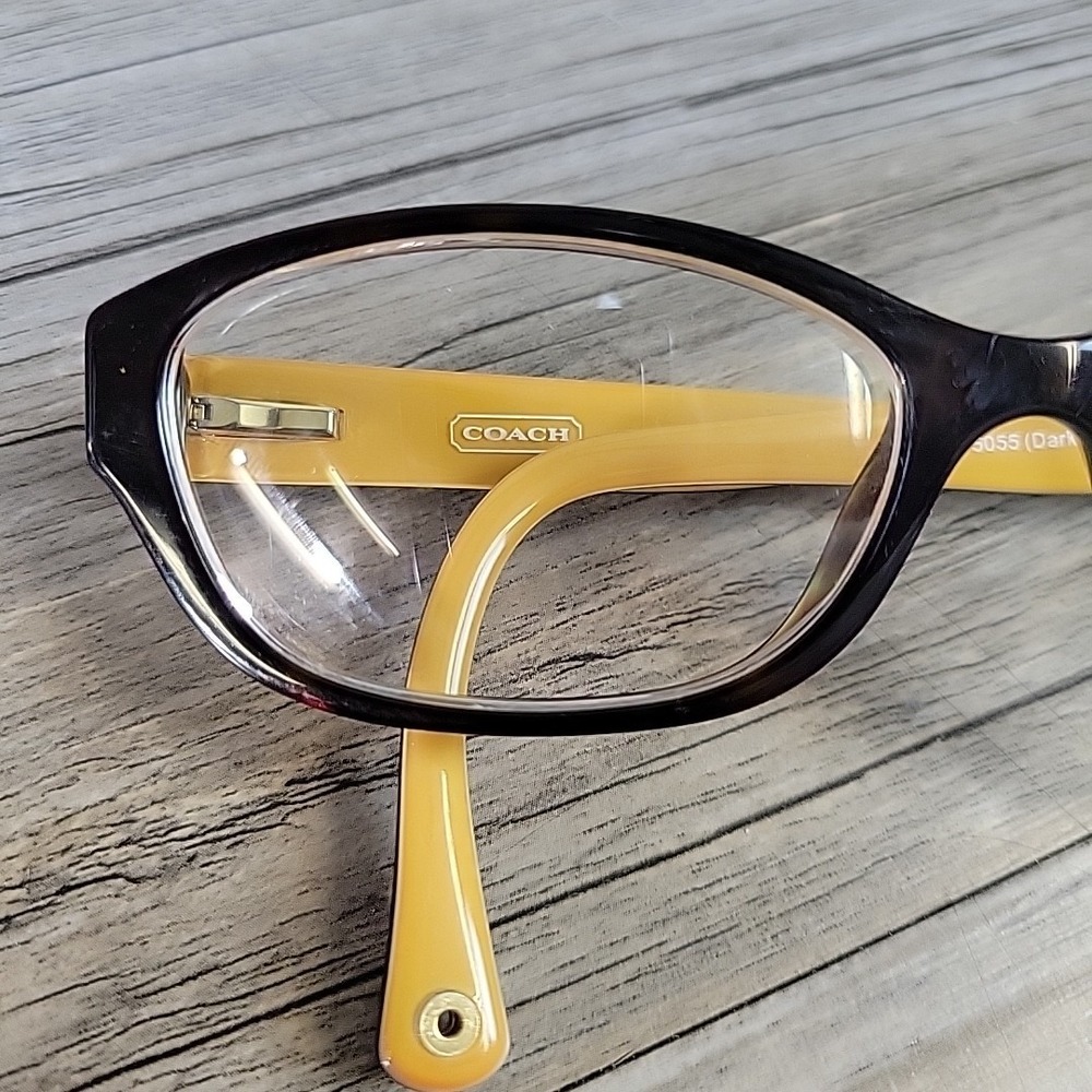 Coach Eyeglasses HC 6002 Cecilia 5055 Dark Tortoise Frames Only 51-16 135‎ - Picture 14 of 14